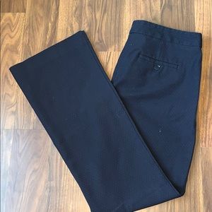 Navy blue columnist pant
